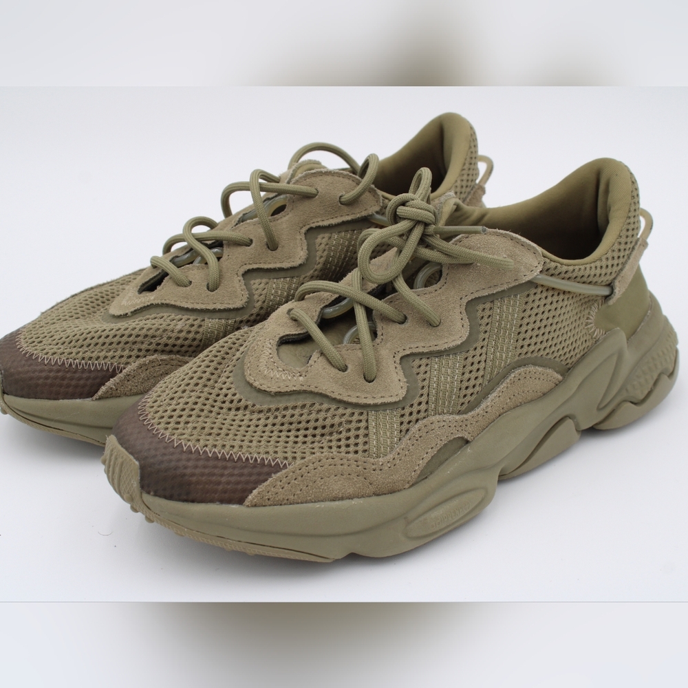 adidas Khaki Mesh Sneakers